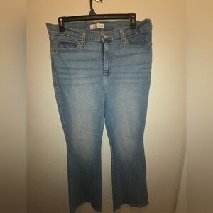 LEVI'S Heritage High Rise Flare Jeans Size 18
